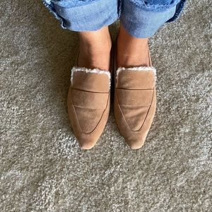 Fleece lined Sole Society flats SZ 5.5